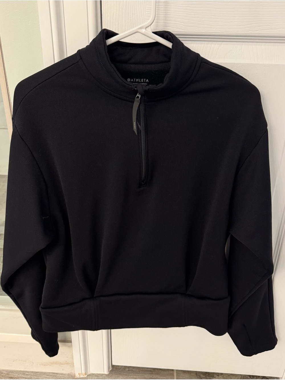 Athleta Women’s Black Half-Zip Performance Pullover